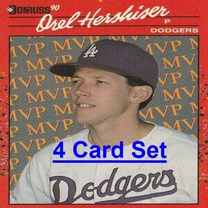 Orel Hershiser MLB Card Collection